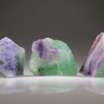 Lavendel Amethist met Fluoriet uit Erongo, Namibië (uitverkocht)