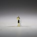Maansteen (Blauwe of Regenboog) Hanger Gold plated