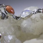 Maansteen / Zonnesteen armband