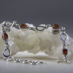 Maansteen / Zonnesteen armband