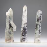 Magisch kwartskristal met Hematiet uit Mongolië
