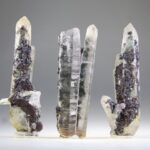 Magisch kwartskristal met Hematiet uit Mongolië