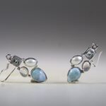 Ocean Blue Oorhangers