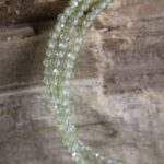Peridoot ketting 2 mm
