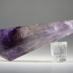 Vogelkristal of Phi-kristal Amethist Fantoom, 12 facet