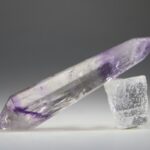 Vogelkristal of Phi-kristal Amethist Fantoom, 12 facet
