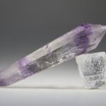 Vogelkristal of Phi-kristal Amethist Fantoom, 12 facet