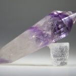 Vogelkristal of Phi-kristal Amethist Fantoom, 12 facet