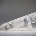 Vogelkristal of Phi-kristal Bergkristal, 12 facet