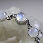 Maansteen (Blauwe of Regenboog) armband