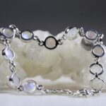 Maansteen (Blauwe of Regenboog) armband