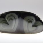 Regenboog Obsidiaan Dubbel Hart