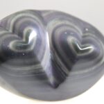 Regenboog Obsidiaan Dubbel Hart