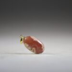 Rhodochrosiet hanger (gold plated)