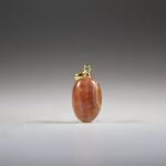 Rhodochrosiet hanger (gold plated)