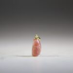 Rhodochrosiet hanger (gold plated)