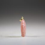 Rhodochrosiet hanger (gold plated)