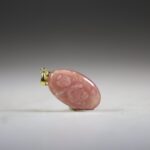 Rhodochrosiet hanger (gold plated)