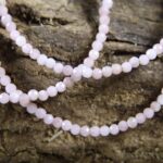 Roze Andesopaal ketting 2 mm