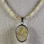 Rutielkwarts hanger + Rutielkwarts ketting 3 mm (set)