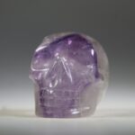 Skull/Schedel van Amethist met fantomen