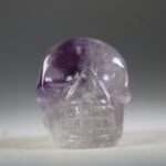 Skull/Schedel van Amethist met fantomen