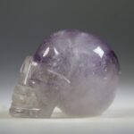 Skull/Schedel van Amethist met fantomen