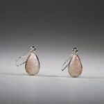 Stilbiet met Scoleciet oorhangers