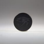 Shungit sticker ' oog van Horus'