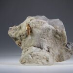 Sjamanenkwarts met Anatase kristallen erop